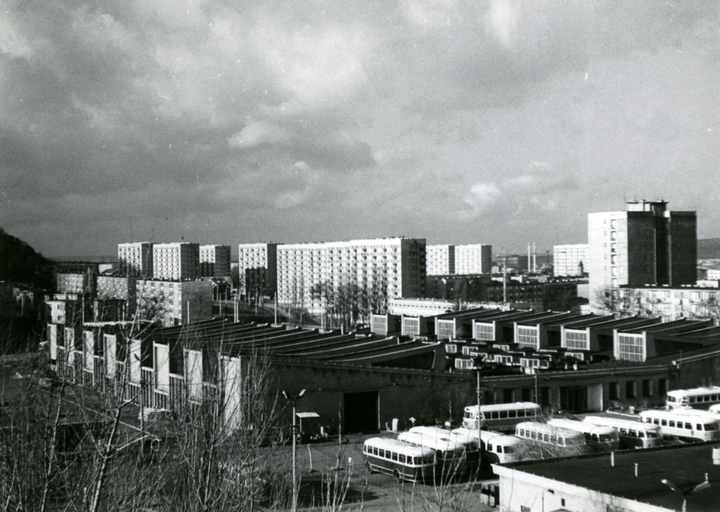 Stacja Technicznej Obsługi Samochodów, 1973 rok. Fot. T. Suwart