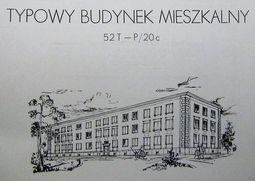 Przy ul. Leszczynki zbudowano budynek typowy 52 T – P/20c