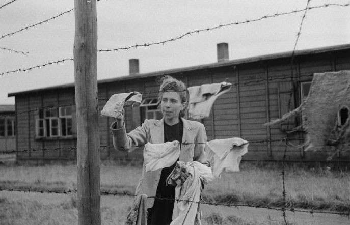 kobieta obóz przejściowy Nussdorf